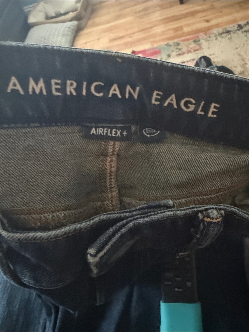 American Eagle Outfitters Men’s Dark Blue Slim Jeans